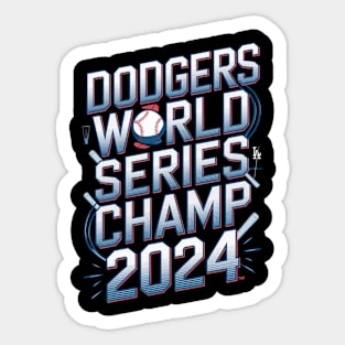 Dodgers-World-Series Sticker